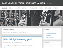 Tablet Screenshot of hv-neuenburg.de